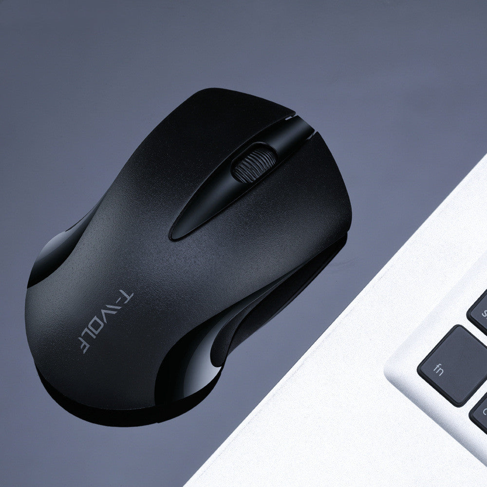 Thunder Wolf Wireless Mouse Laptop Desktop Computer Girl Mouse