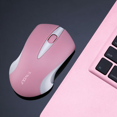 Thunder Wolf Wireless Mouse Laptop Desktop Computer Girl Mouse