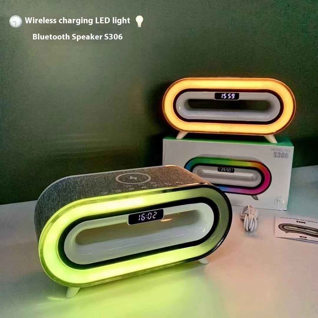 Wireless Charger White Noise Desktop Bluetooth Speaker