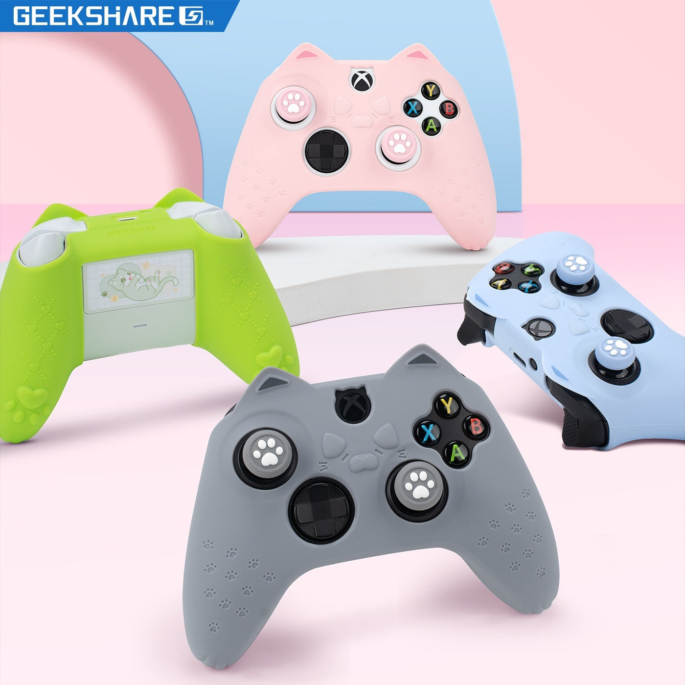 Cute Game Controller All Inclusive Soft Shell Silicone Cover