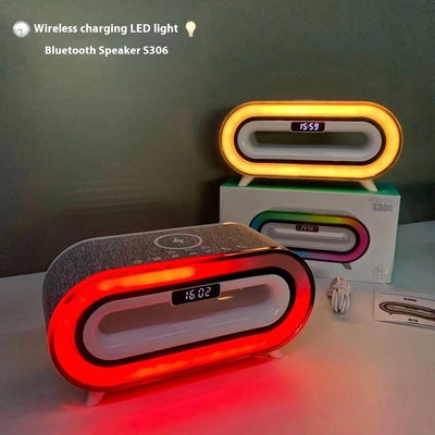 Wireless Charger White Noise Desktop Bluetooth Speaker